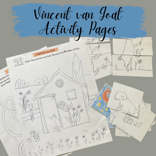 Vincent van Goat Activity Pages