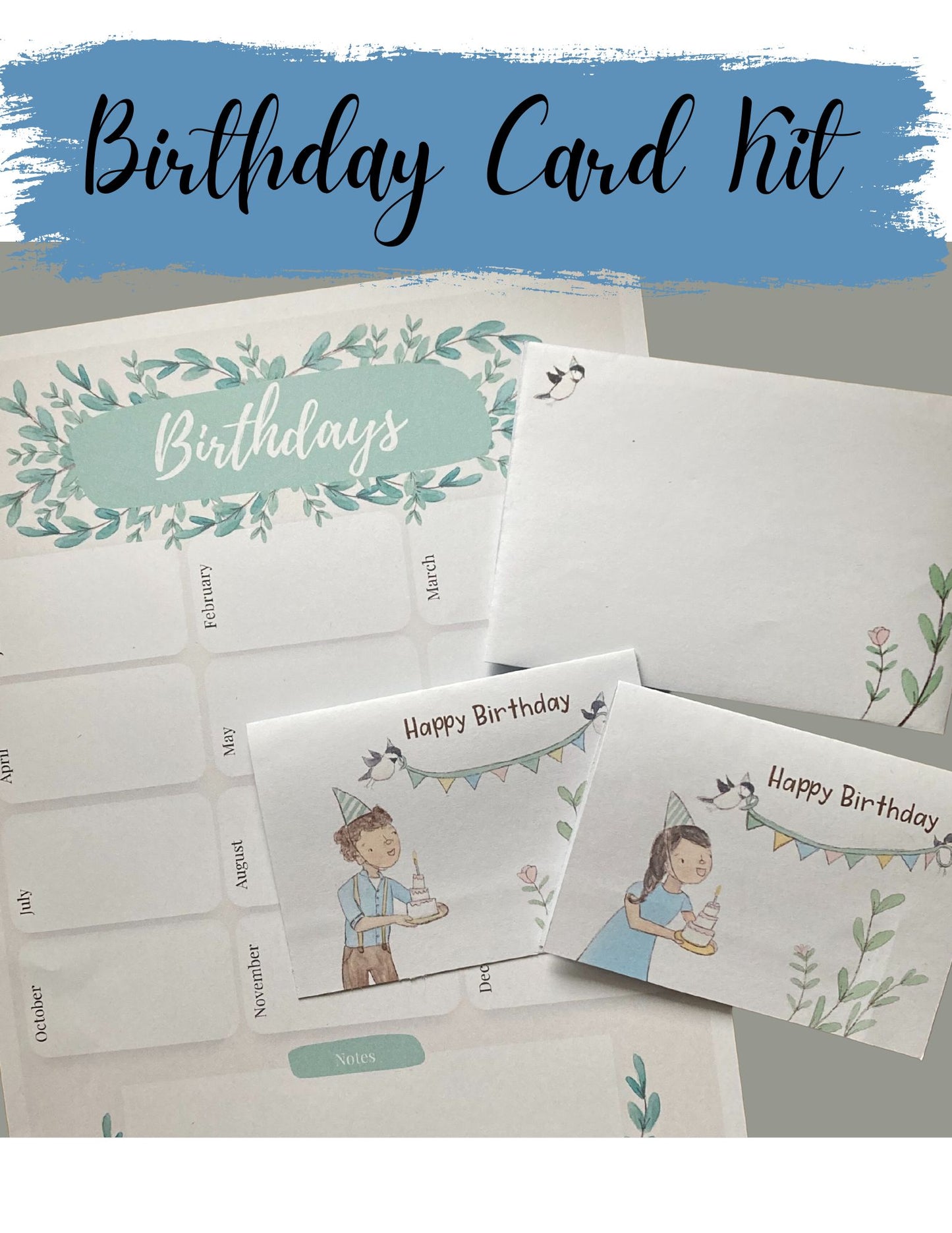 Birthday Card Kit