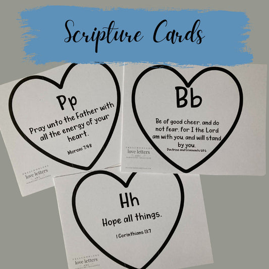 Scripture Cards My ABCs with Jesus  (Download)