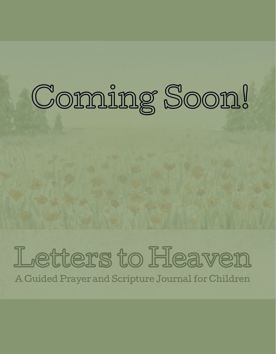Letters to Heaven: A Guided Prayer and Scripture Journal for Children